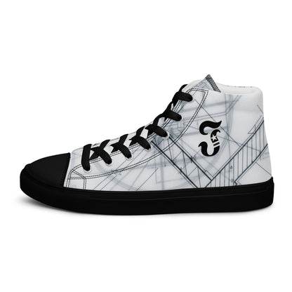 Jhanka Jetset - Men’s high top canvas shoes