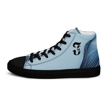 Jhanka Joltz - Men’s high top canvas shoes