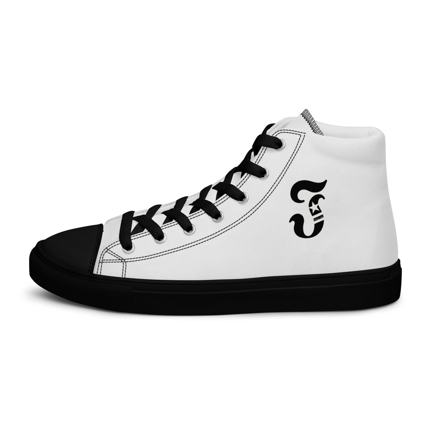 Jhanka Jiggy - Men’s high top canvas shoes