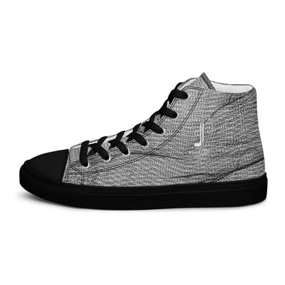 Jhanka Jagger - Men’s high top canvas shoes