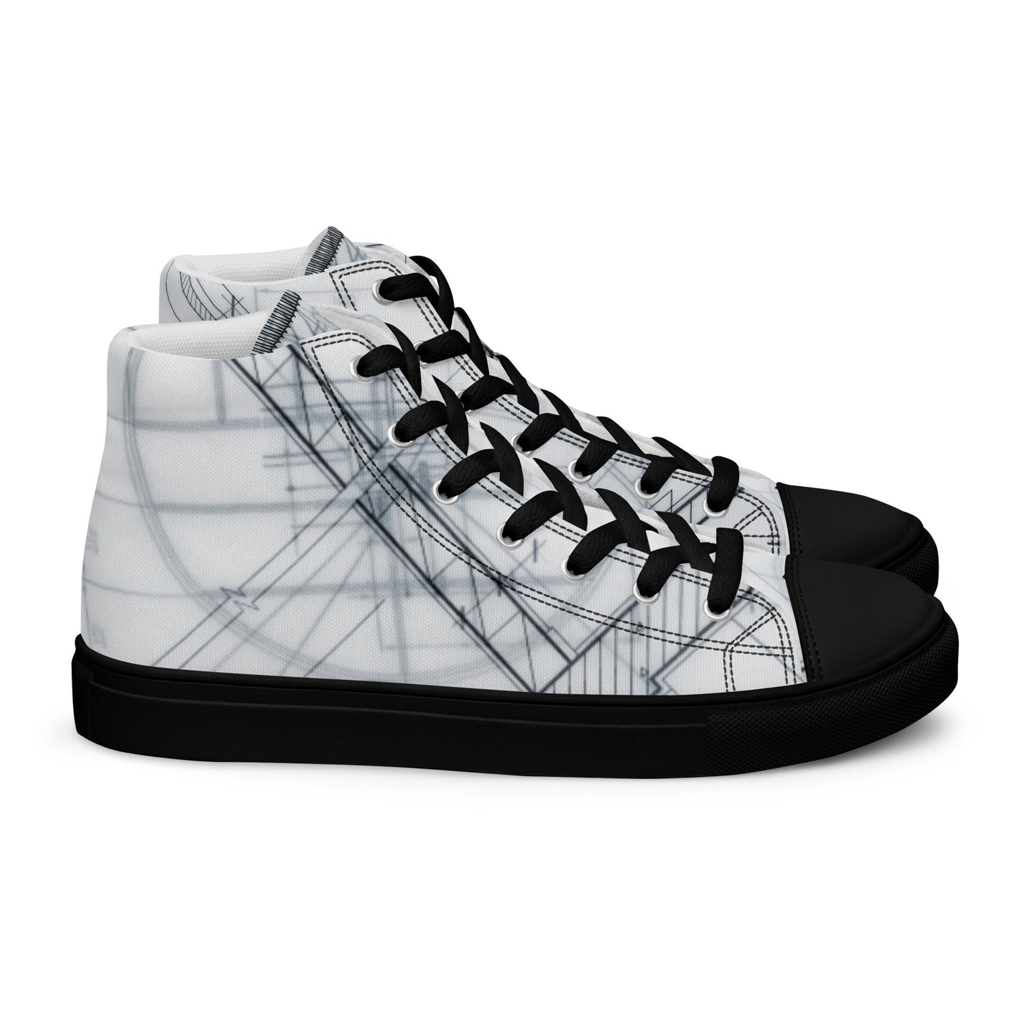 Jhanka Jetset - Men’s high top canvas shoes