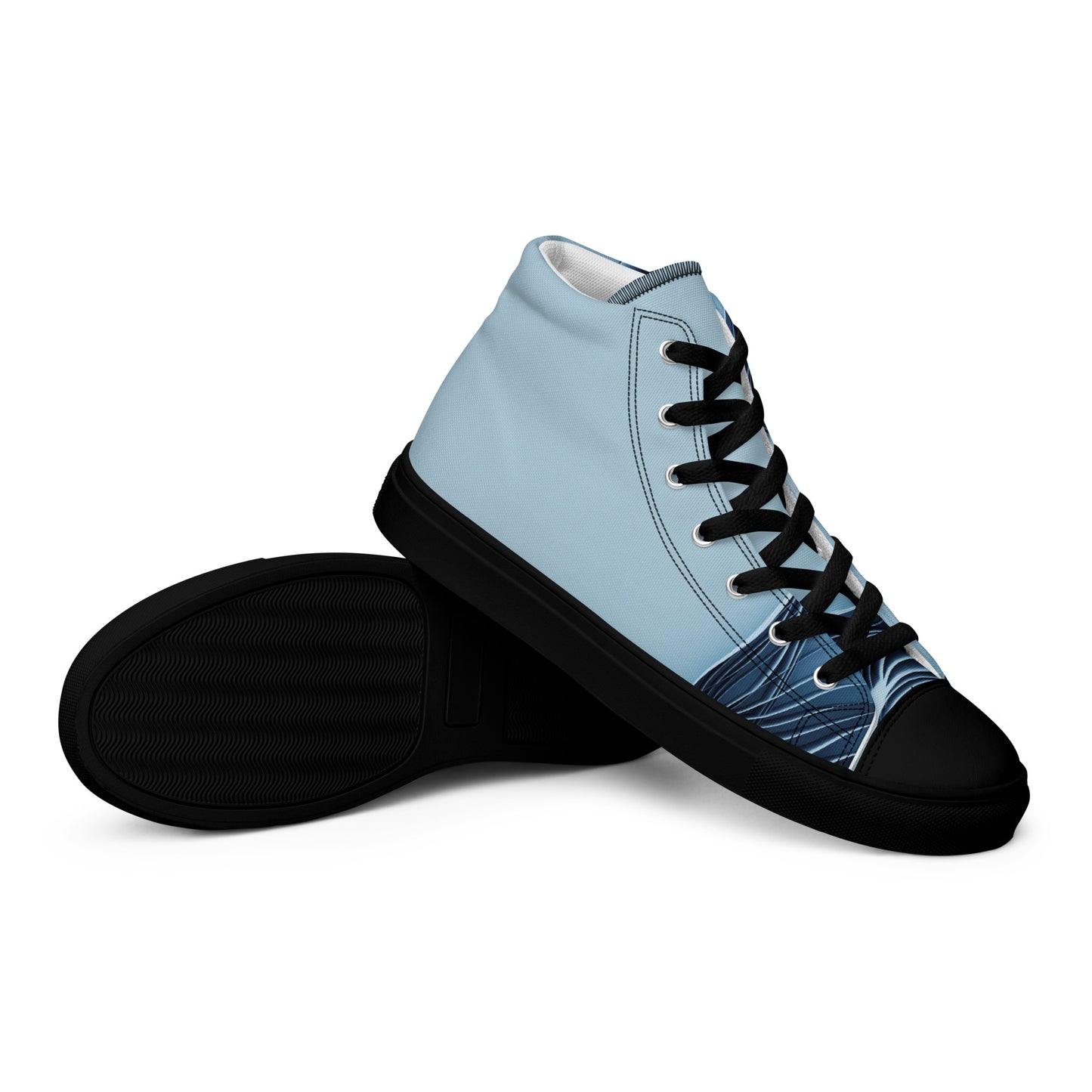 Jhanka Joltz - Men’s high top canvas shoes