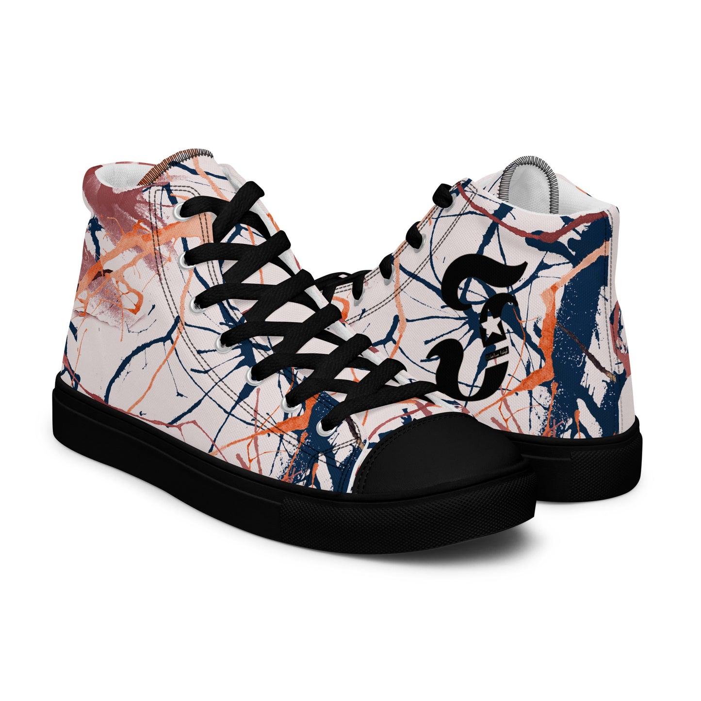 Jhanka Jetblast - Men’s high top canvas shoes