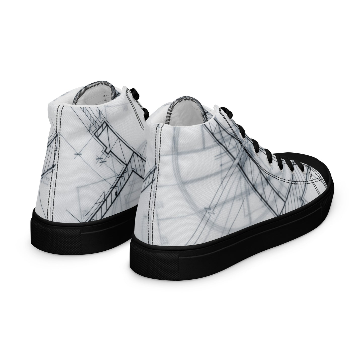 Jhanka Jetset - Men’s high top canvas shoes