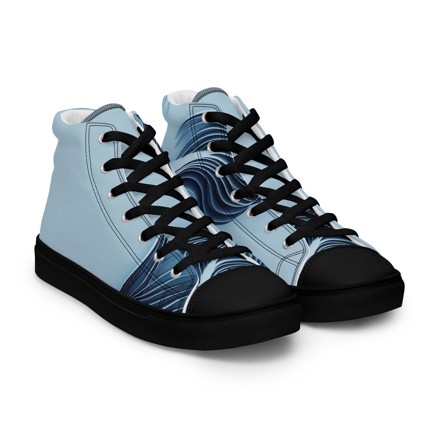 Jhanka Joltz - Men’s high top canvas shoes