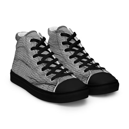 Jhanka Jagger - Men’s high top canvas shoes