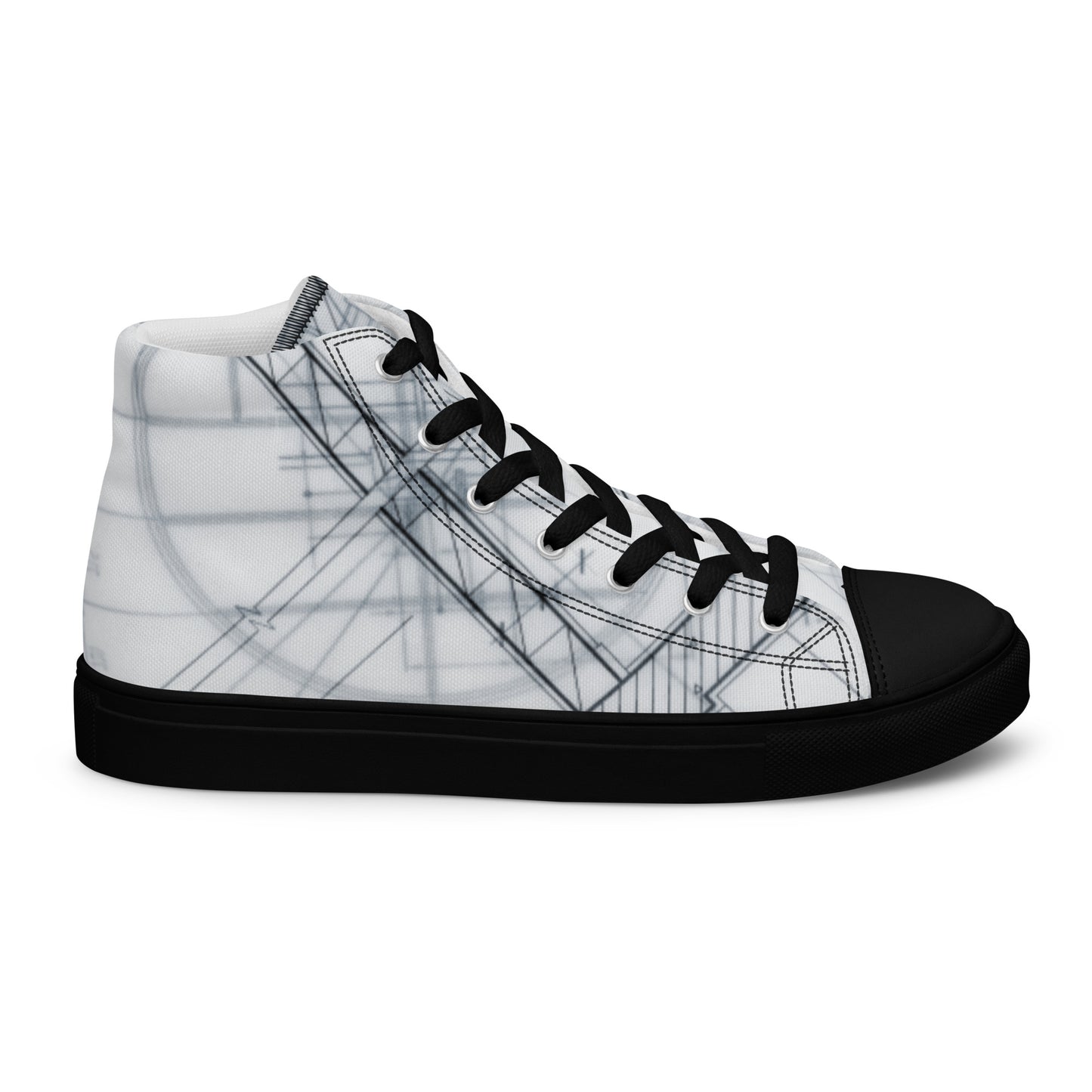 Jhanka Jetset - Men’s high top canvas shoes