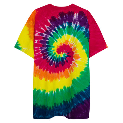 Jhanka Free Spirit Flow - Oversized tie-dye t-shirt