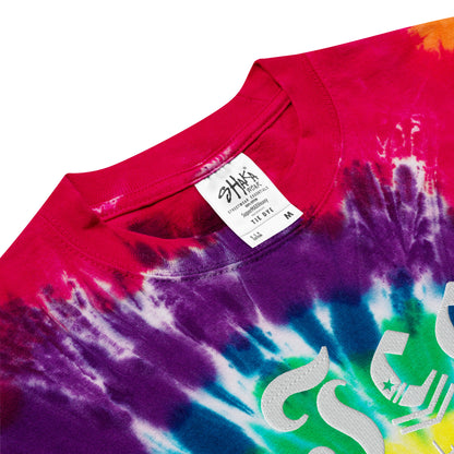 Jhanka Free Spirit Flow - Oversized tie-dye t-shirt