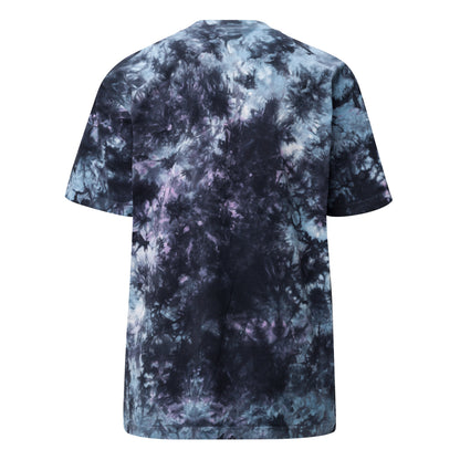 Cosmic Swirl  - Oversized tie-dye t-shirt