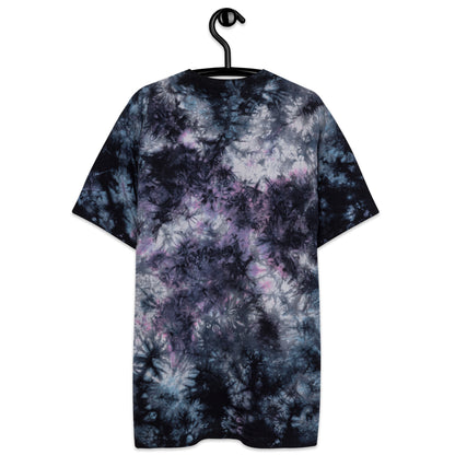 Cosmic Swirl  - Oversized tie-dye t-shirt