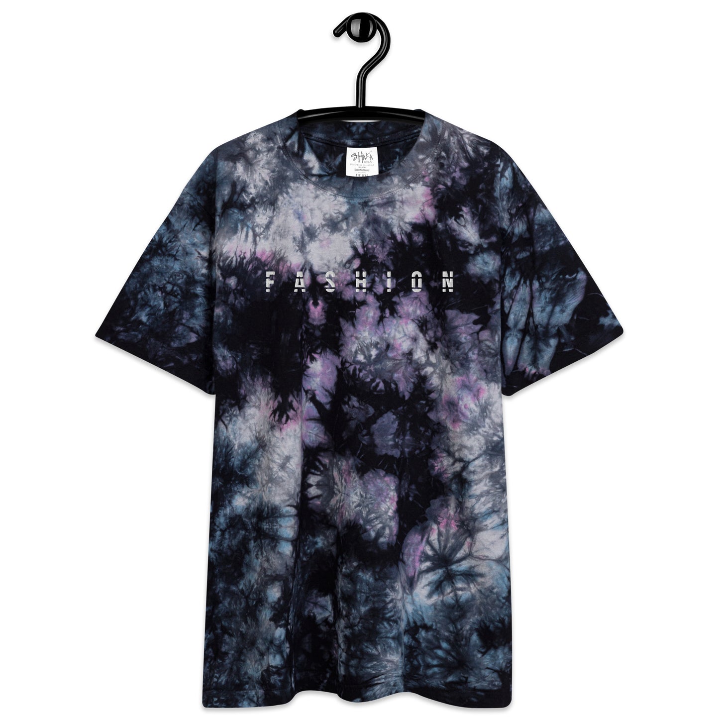 Cosmic Swirl  - Oversized tie-dye t-shirt