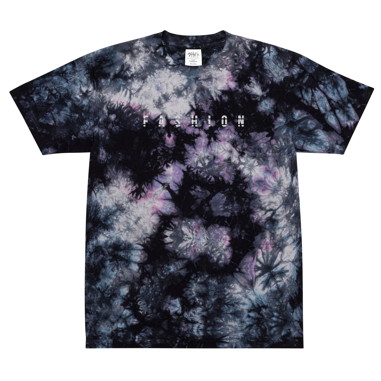 Cosmic Swirl  - Oversized tie-dye t-shirt