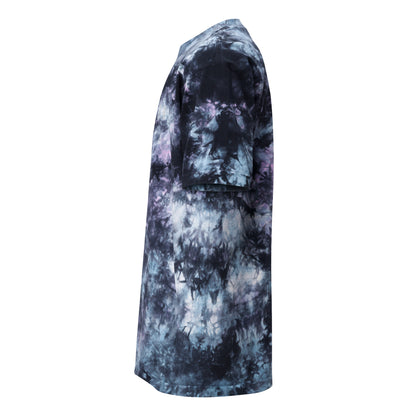 Cosmic Swirl  - Oversized tie-dye t-shirt