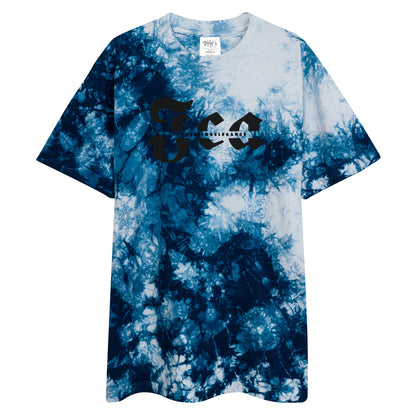 Tie-Dye Tribe - Oversized tie-dye t-shirt