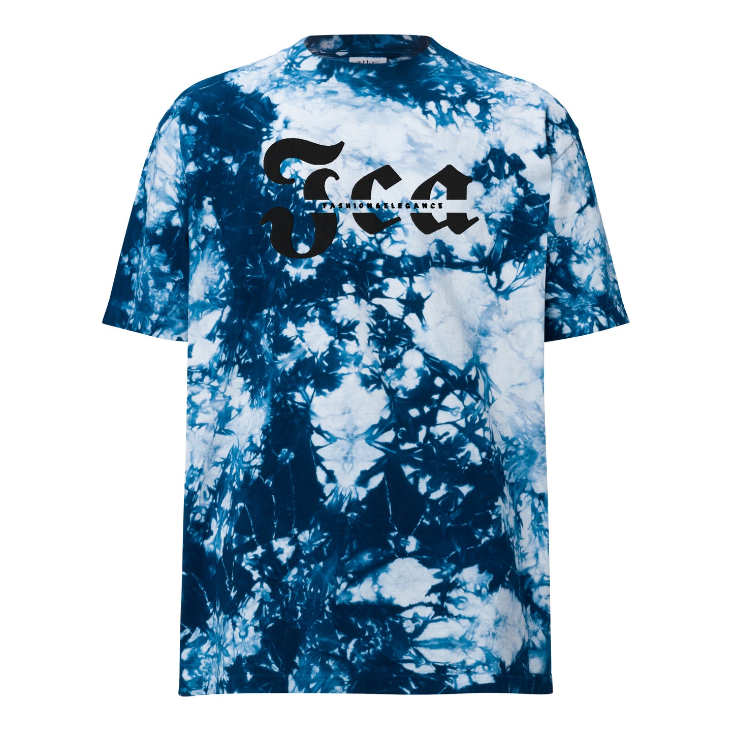 Tie-Dye Tribe - Oversized tie-dye t-shirt