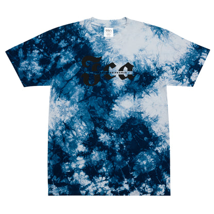 Tie-Dye Tribe - Oversized tie-dye t-shirt