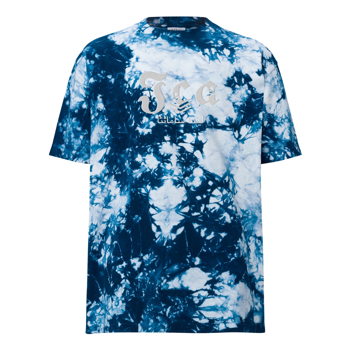 Jhanka Free Spirit Flow - Oversized tie-dye t-shirt