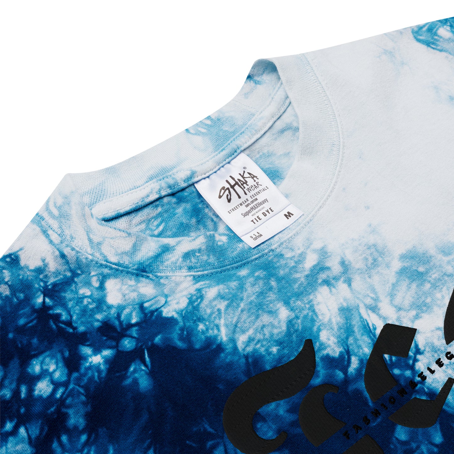 Tie-Dye Tribe - Oversized tie-dye t-shirt