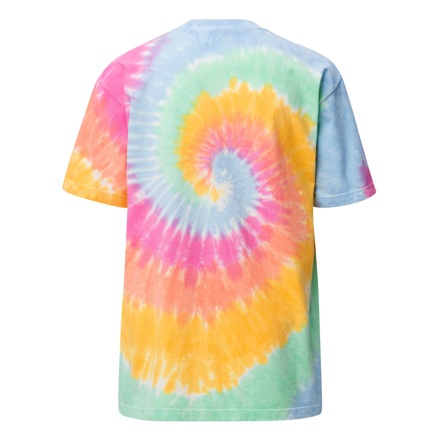 Festival Frenzy - Oversized tie-dye t-shirt