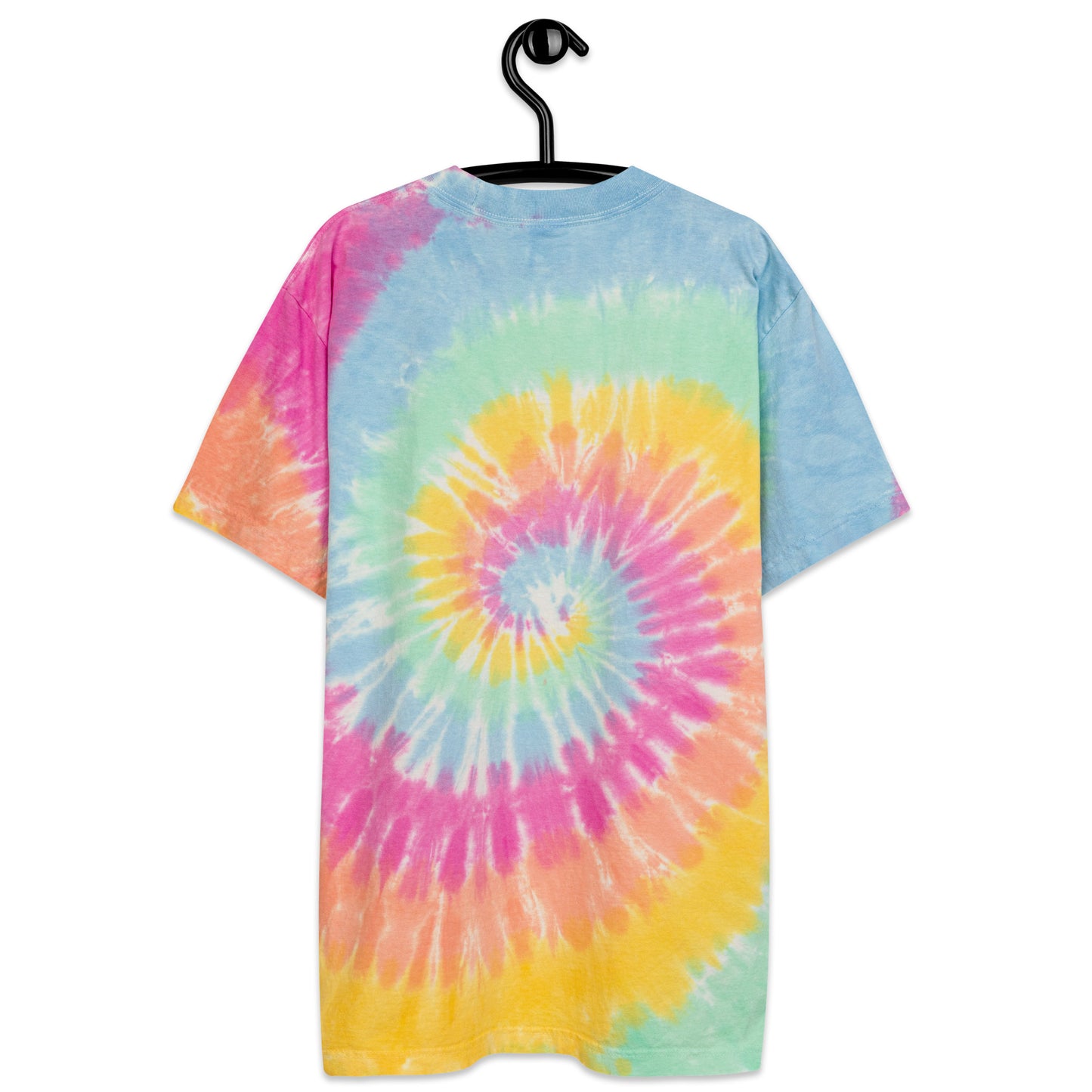 Festival Frenzy - Oversized tie-dye t-shirt