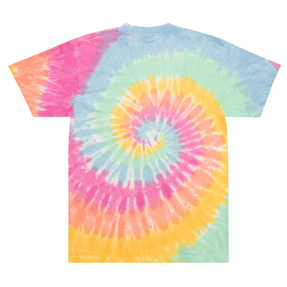 Festival Frenzy - Oversized tie-dye t-shirt