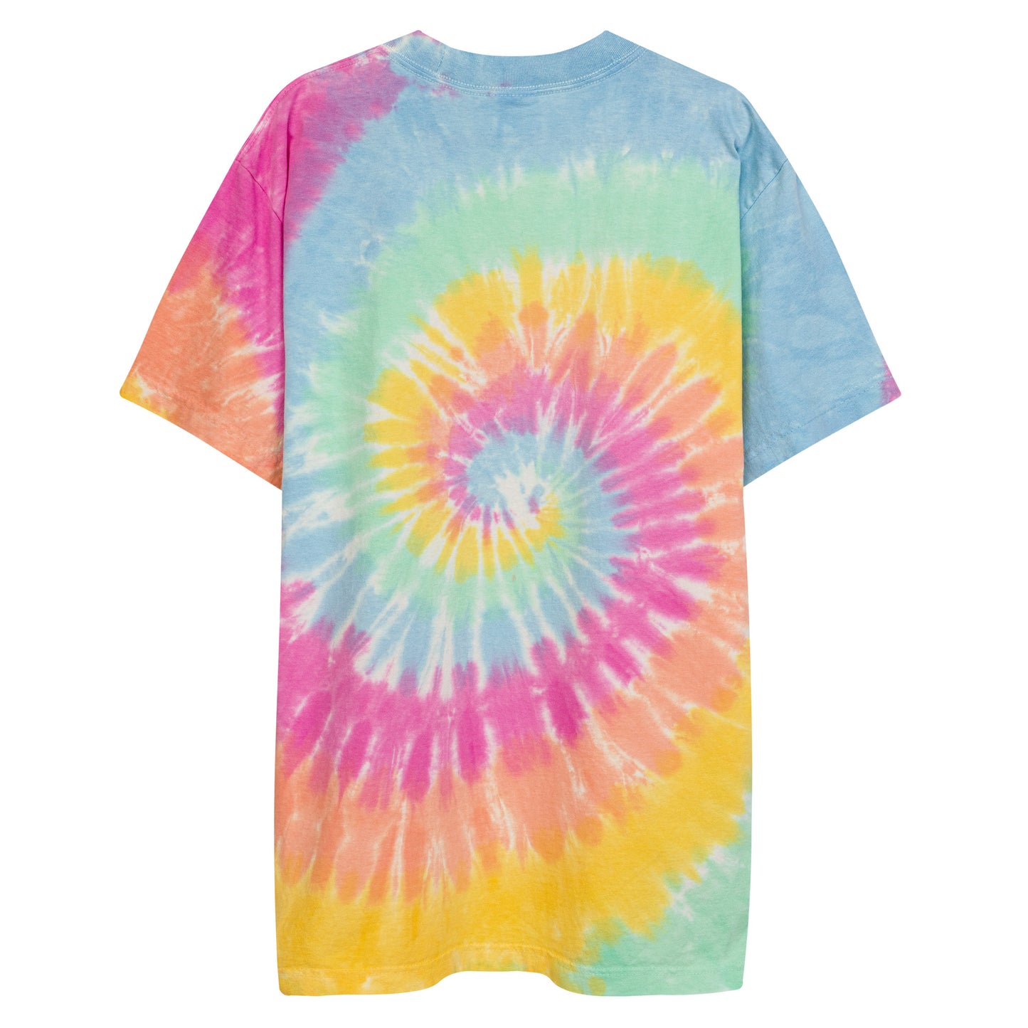 Festival Frenzy - Oversized tie-dye t-shirt