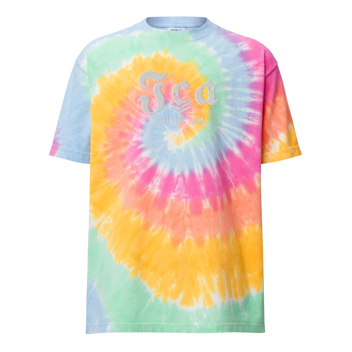 Jhanka Free Spirit Flow - Oversized tie-dye t-shirt