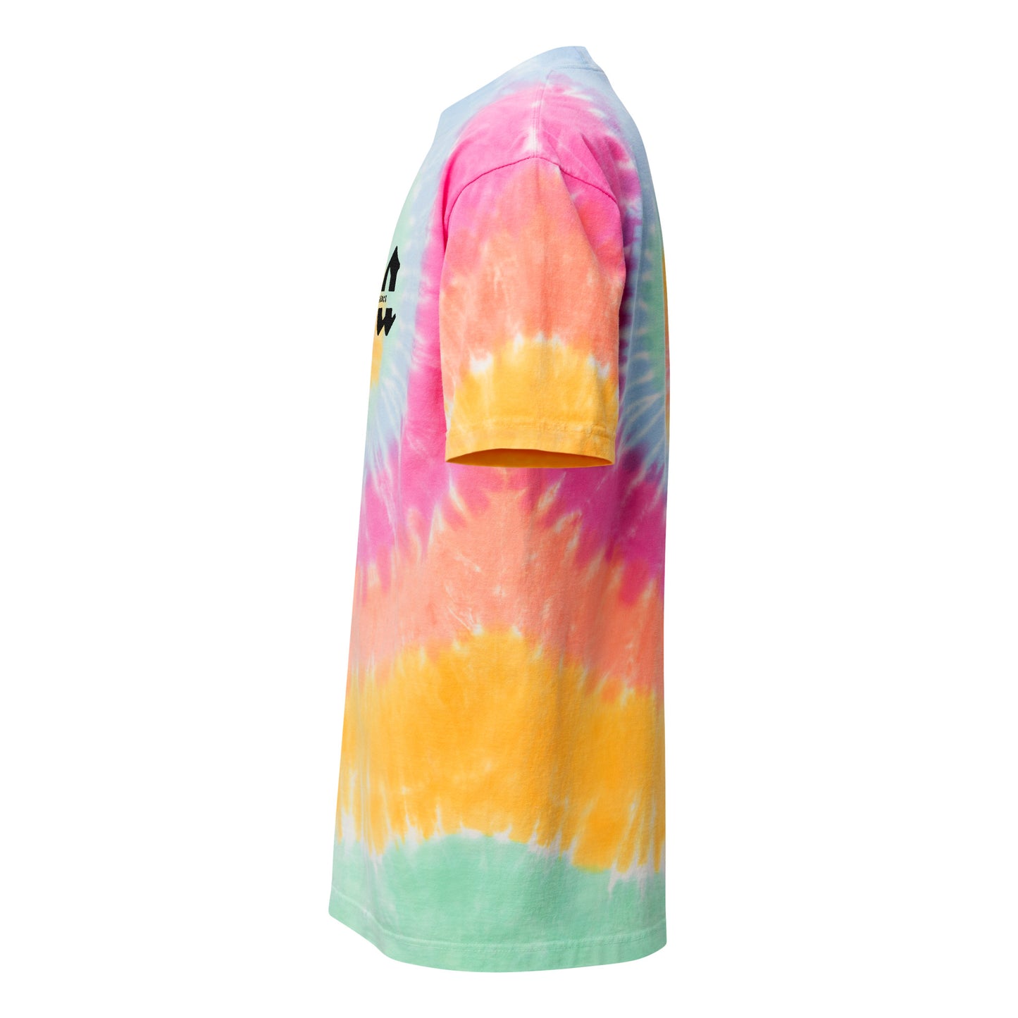 Festival Frenzy - Oversized tie-dye t-shirt