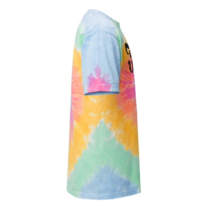 Festival Frenzy - Oversized tie-dye t-shirt