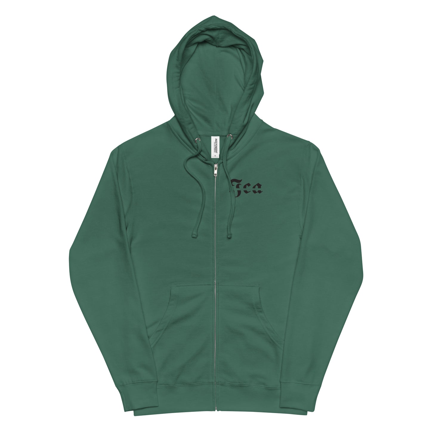 Jhanka Horizon Zip - Unisex fleece zip up hoodie