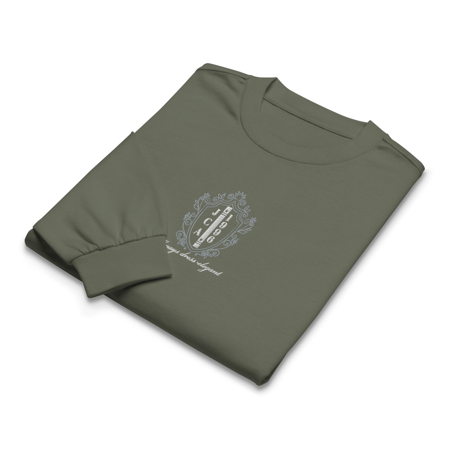 CraftedComfort - Premium heavyweight long sleeve shirt