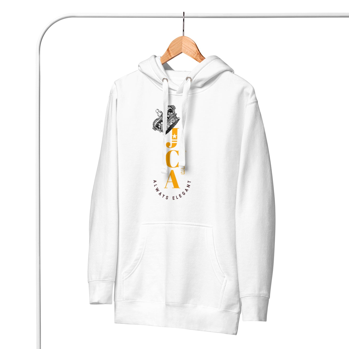 Jhanka Modern Casual Comfort Hoodie - Unisex Hoodie