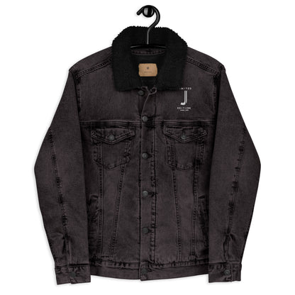 Jhanka Frostbite - Unisex denim sherpa jacket