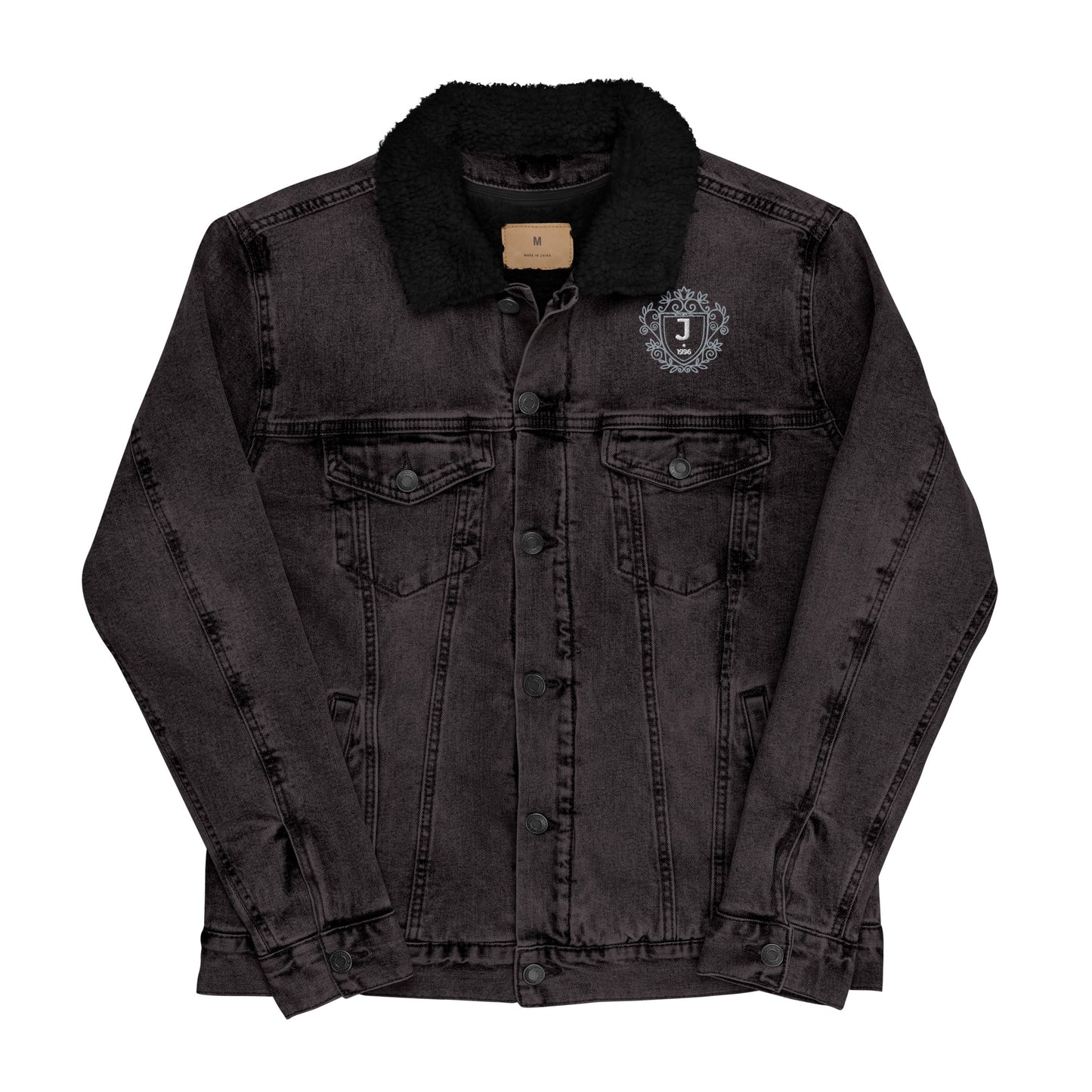 Jhanka Rugged - Unisex denim sherpa jacket