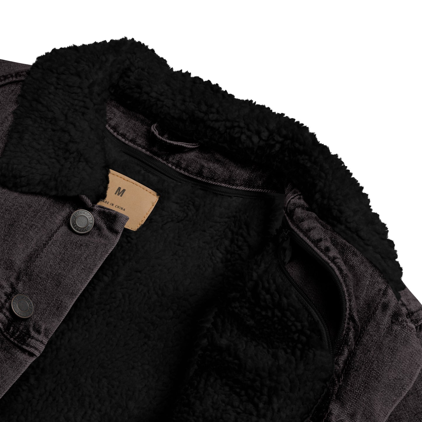 Jhanka Ridge - Unisex denim sherpa jacket