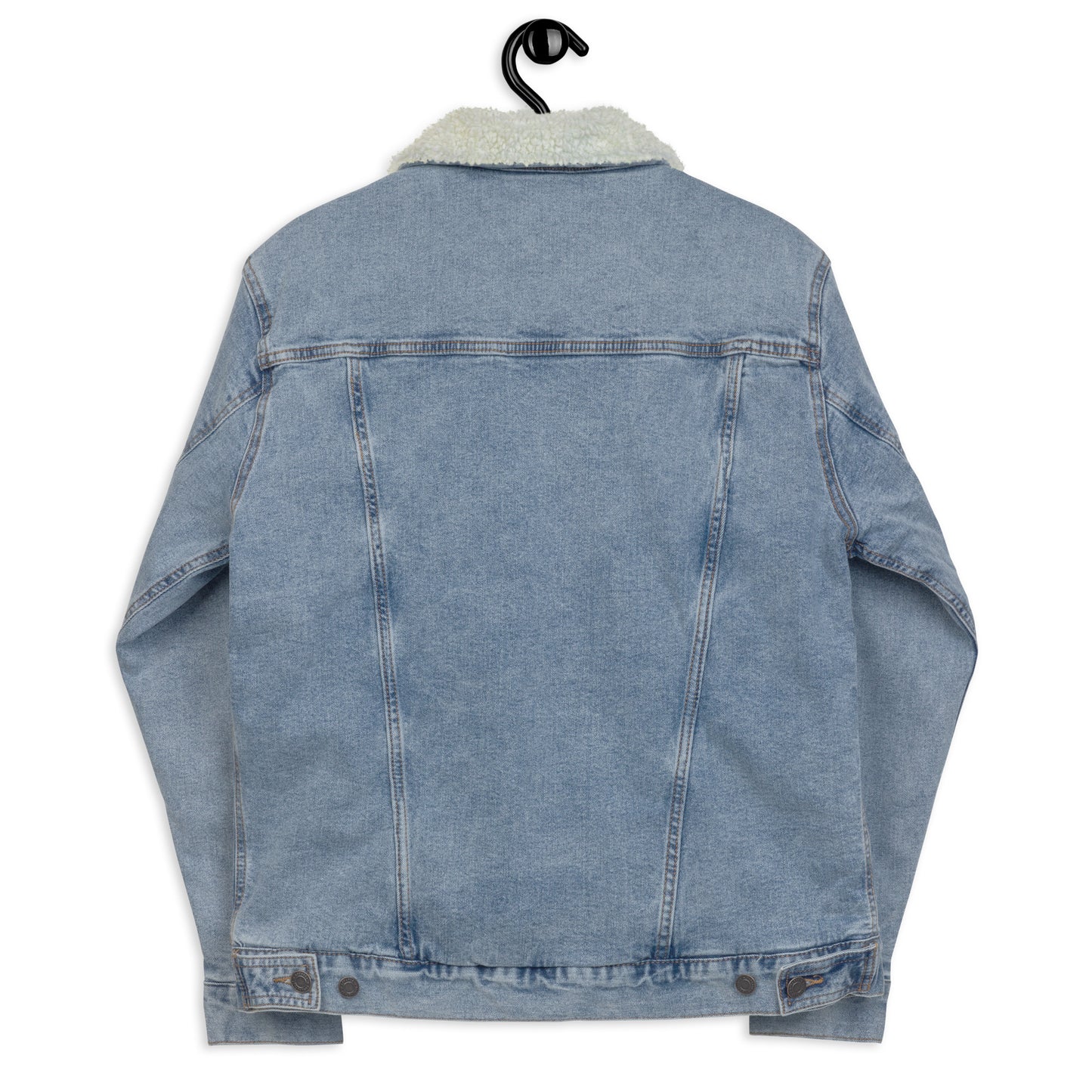 Jhanka Fashion 1100 - Unisex denim sherpa jacket