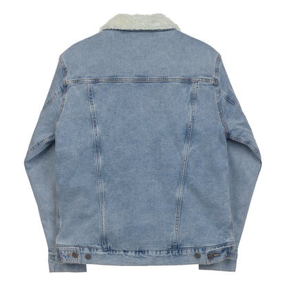 Jhanka Fashion 1100 - Unisex denim sherpa jacket