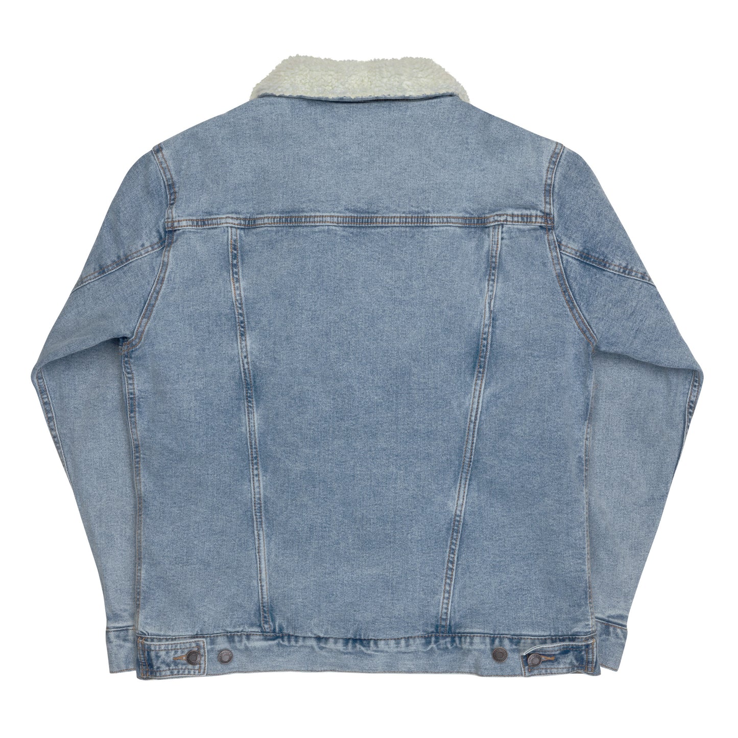 Jhanka Fashion 1100 - Unisex denim sherpa jacket