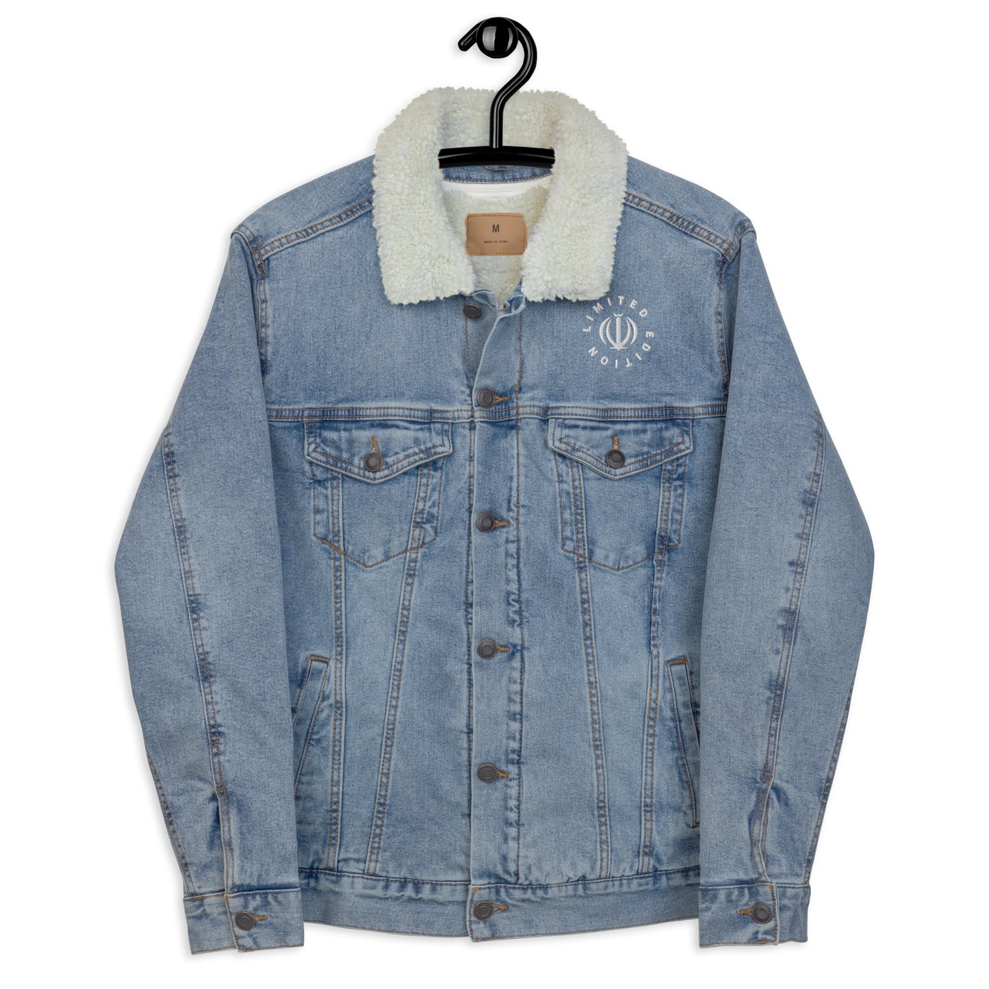 Jhanka Ridge - Unisex denim sherpa jacket