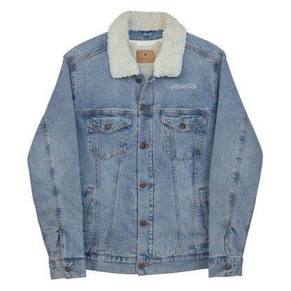 Jhanka Outlaw - Unisex denim sherpa jacket