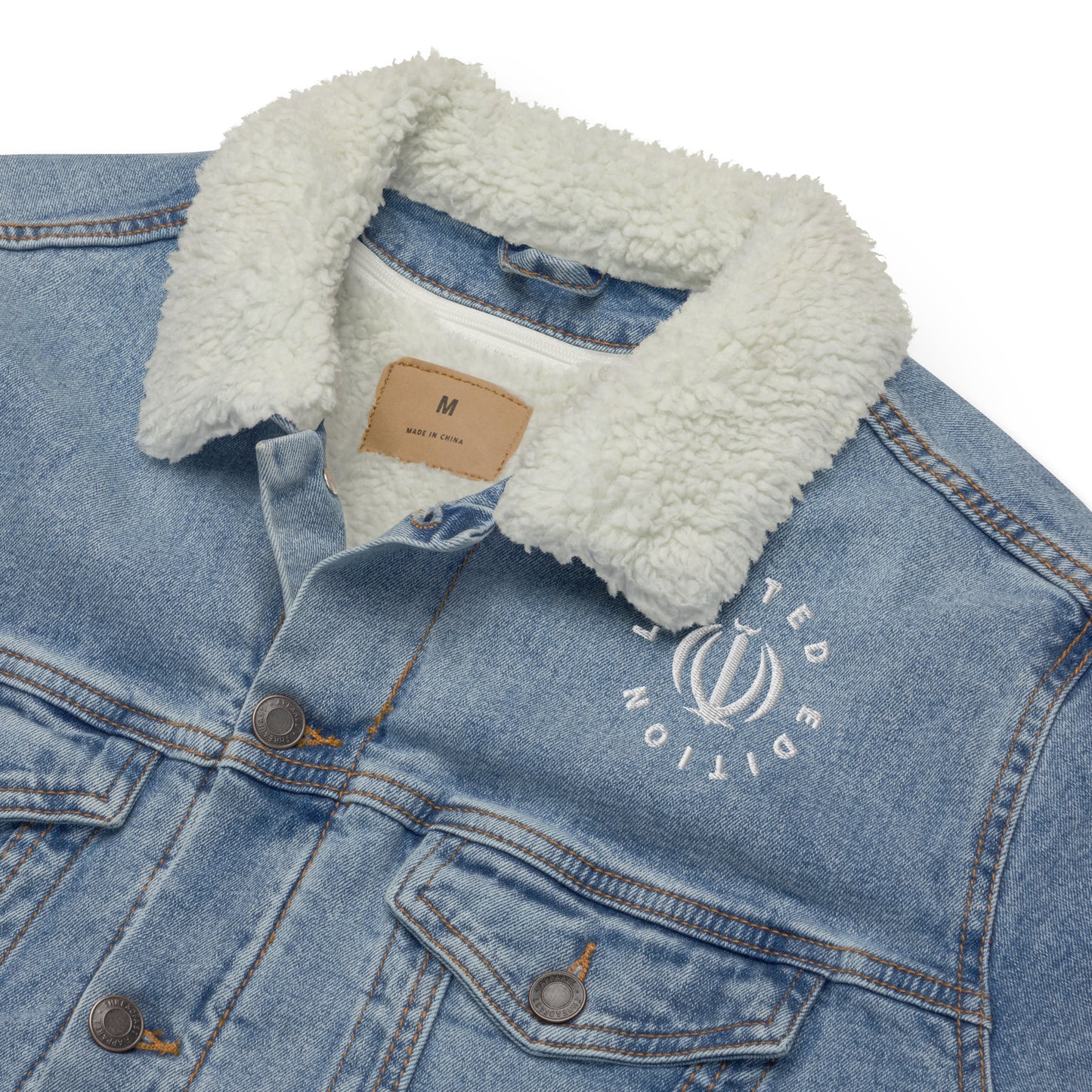 Jhanka Ridge - Unisex denim sherpa jacket