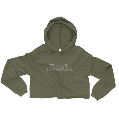 Jhanka Serenity - Crop Hoodie