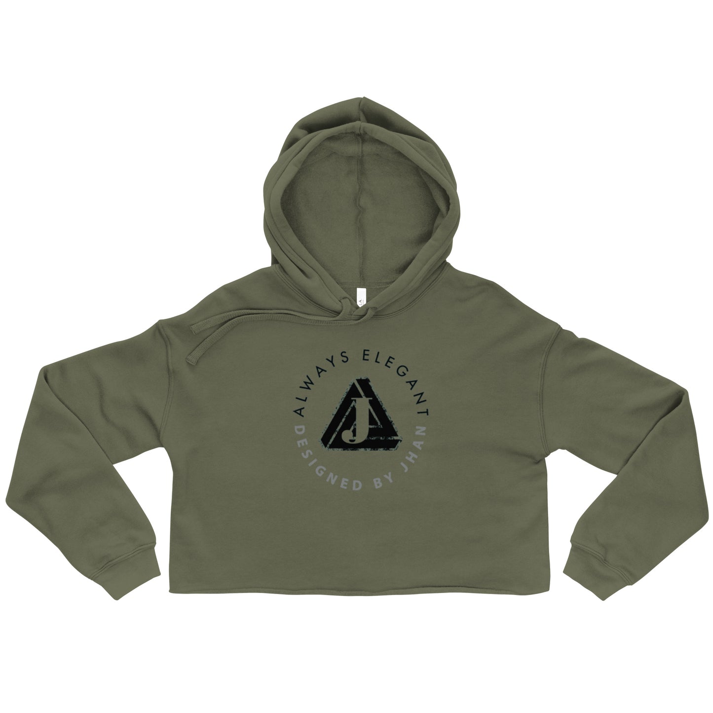 Jhanka Frost - Crop Hoodie