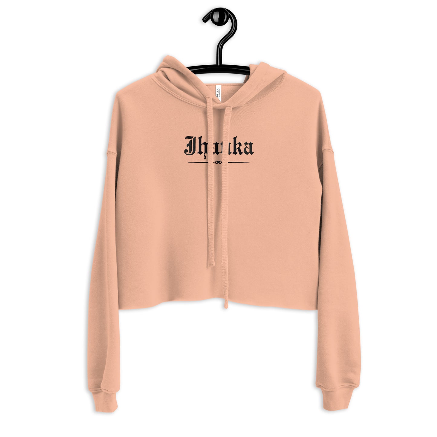 Jhanka Velvet Vibes - Crop Hoodie