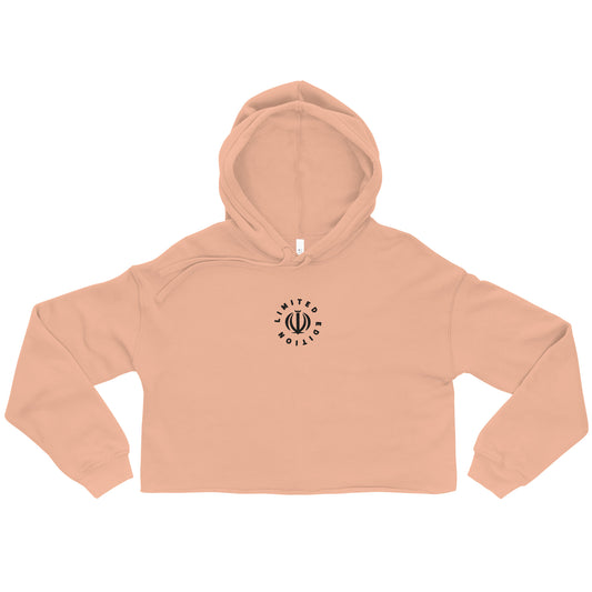 Jhanka Rosey Rendezvous - Crop Hoodie