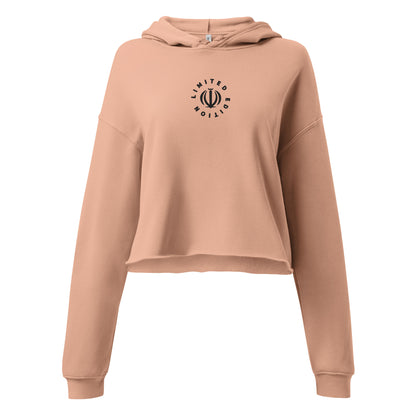 Jhanka Rosey Rendezvous - Crop Hoodie