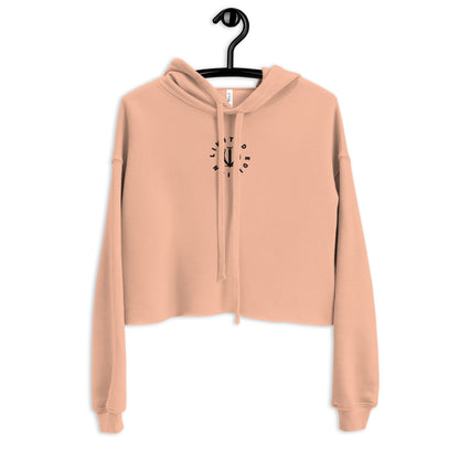 Jhanka Rosey Rendezvous - Crop Hoodie