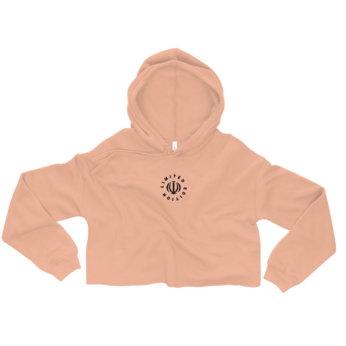 Jhanka Rosey Rendezvous - Crop Hoodie