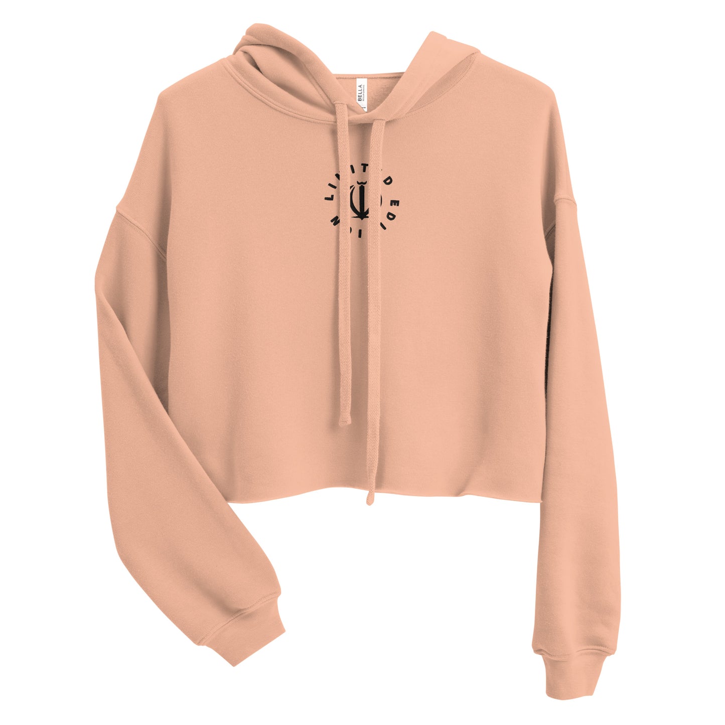 Jhanka Rosey Rendezvous - Crop Hoodie